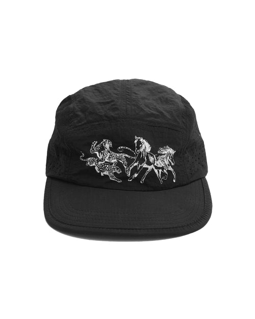 Black Running Cap