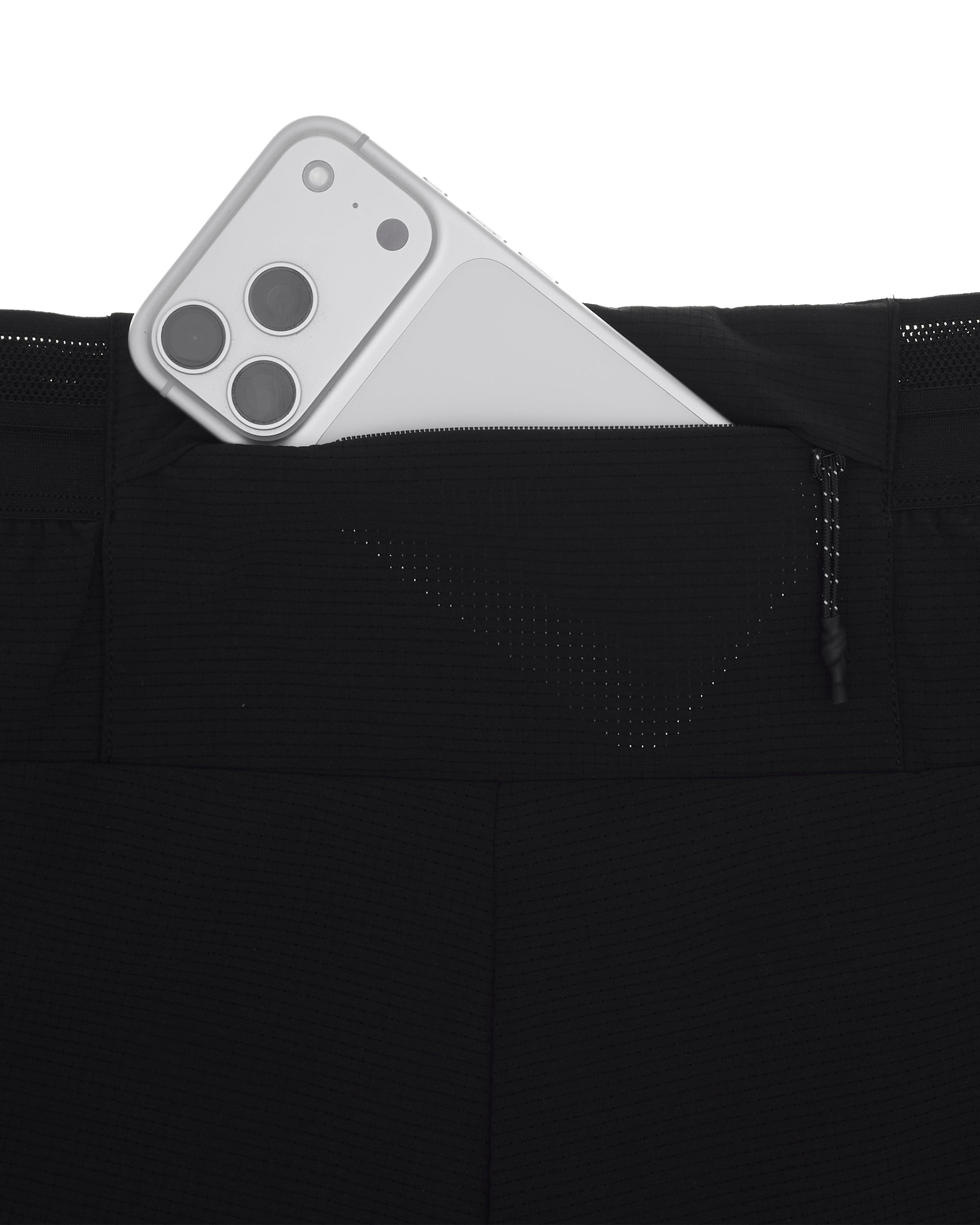 Black Running Short-5
