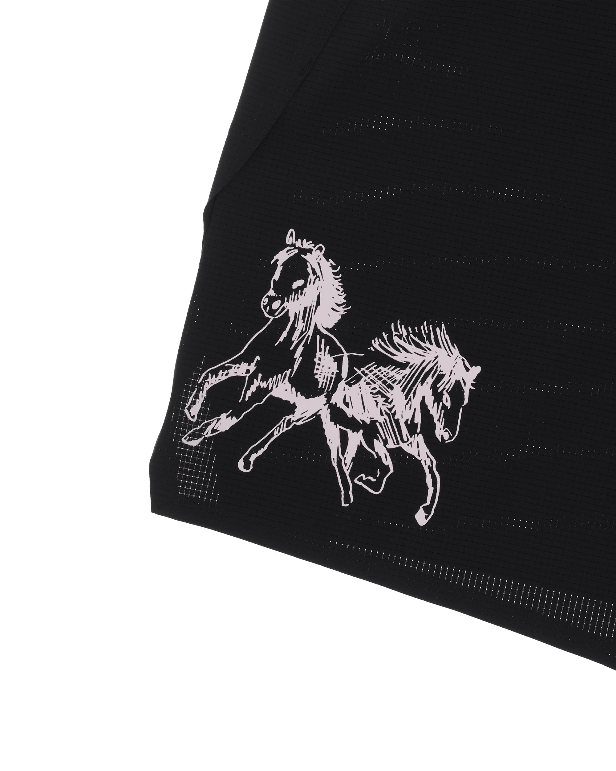 Black Running Short-6