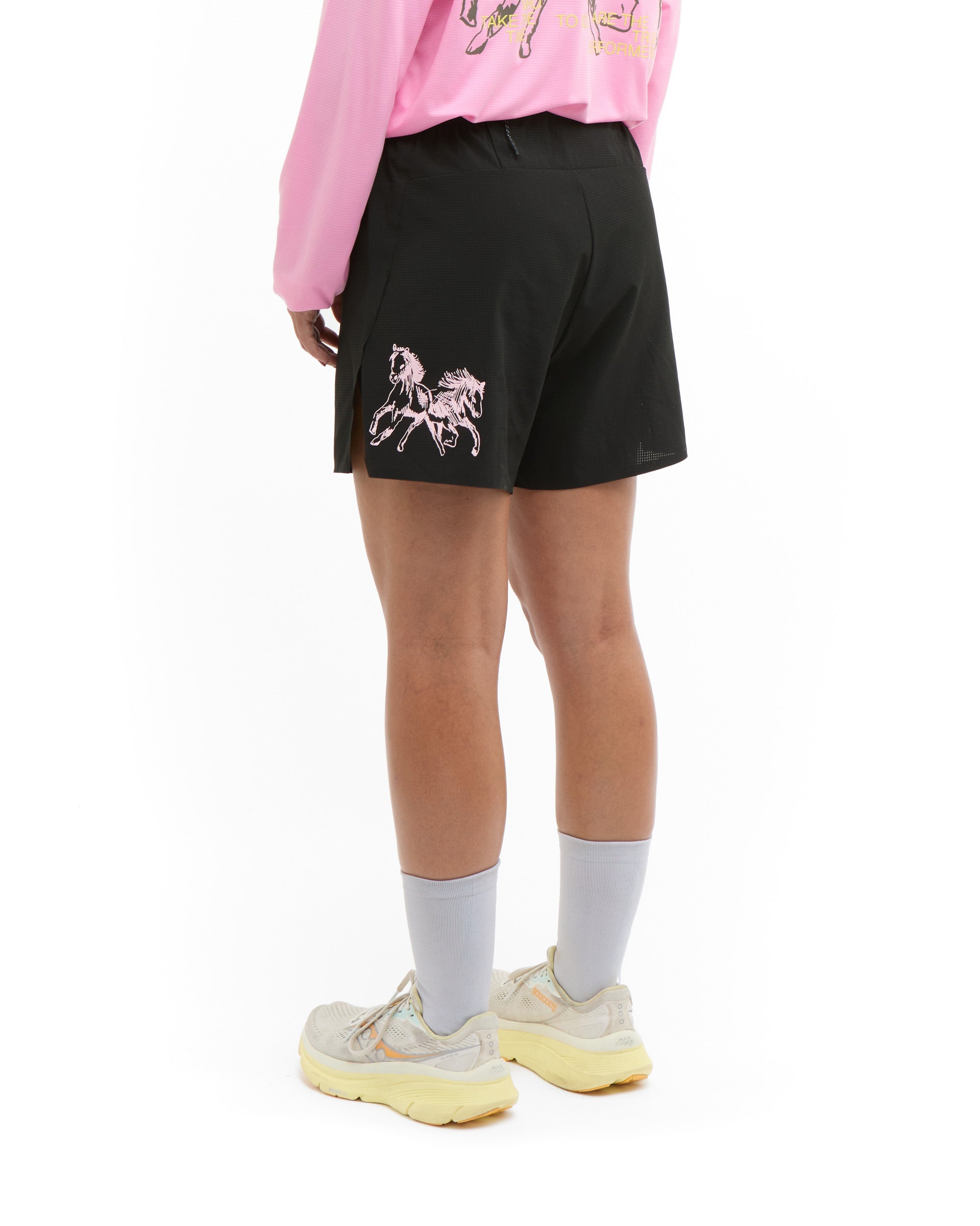 Black Running Short-9