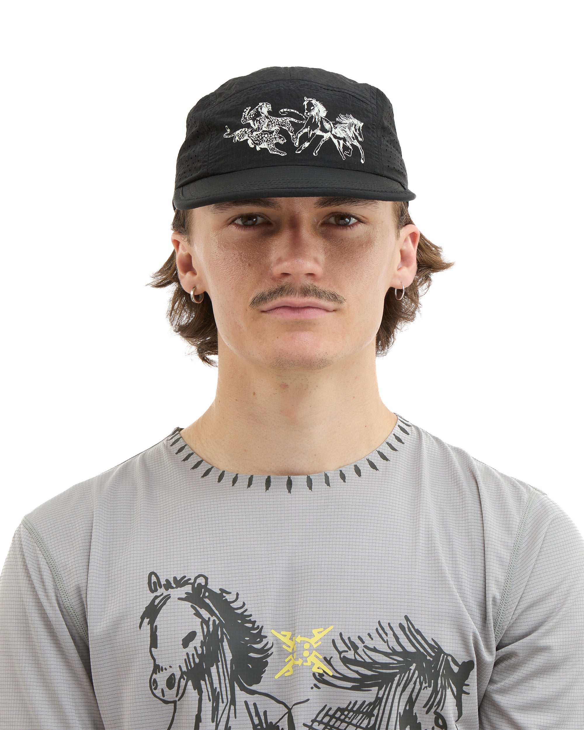 Black Running Cap-4