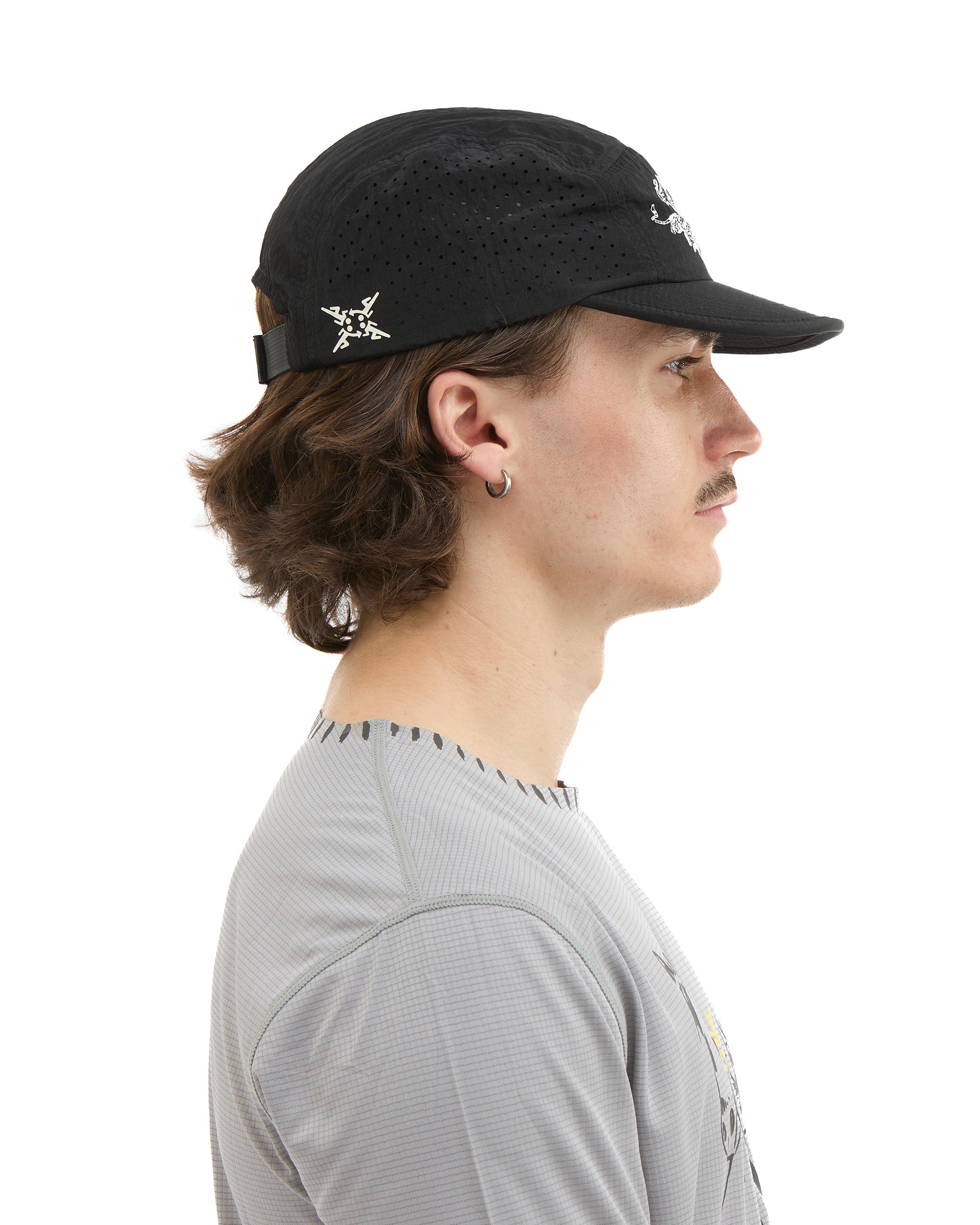 Black Running Cap-5