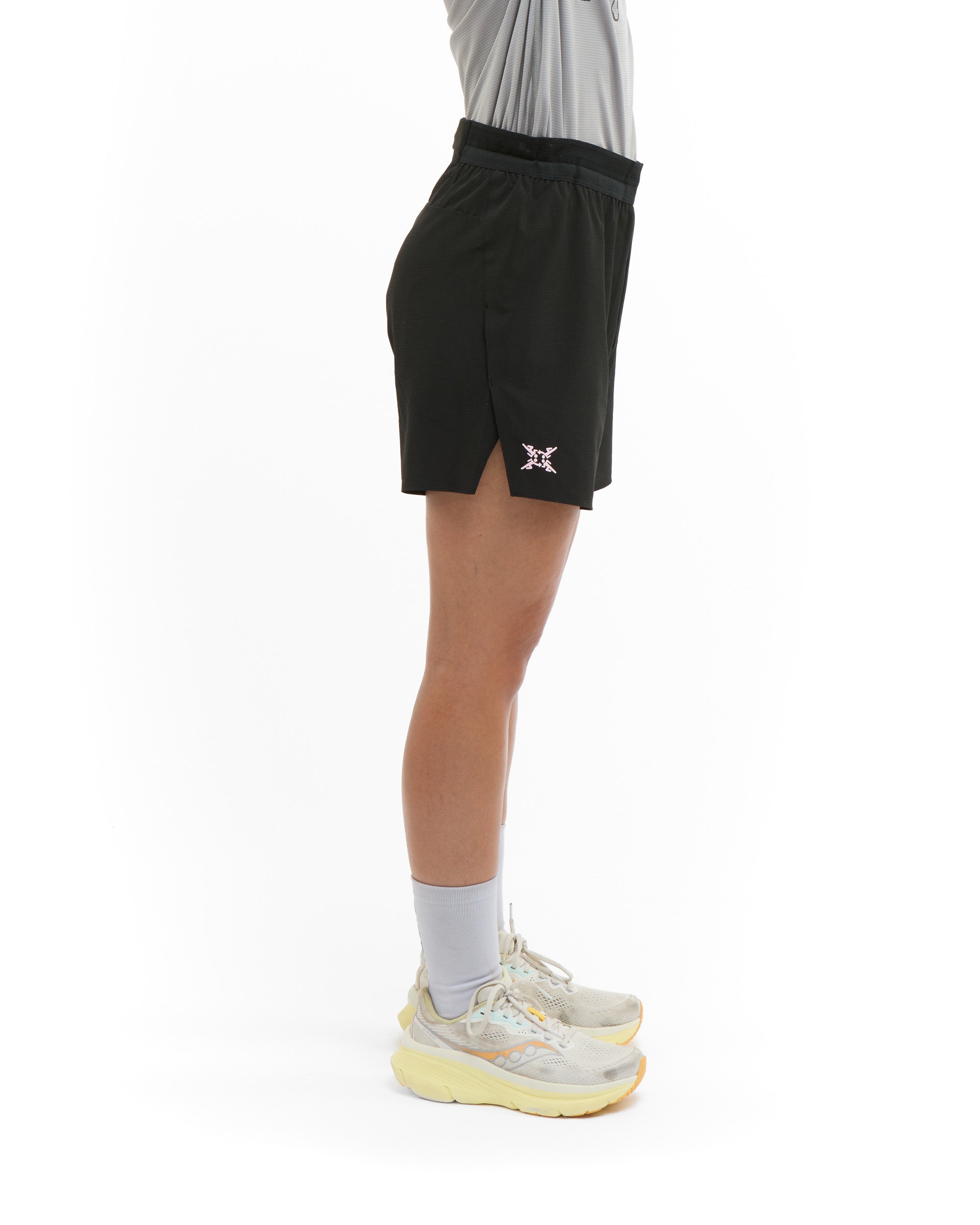 Black Running Short-10
